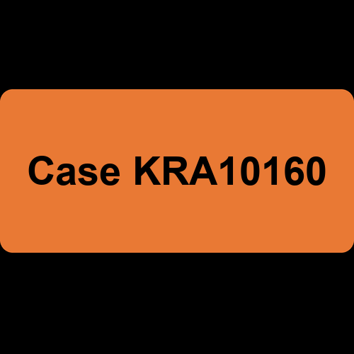 Case KRA10160